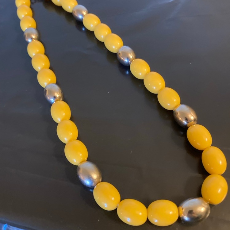 Vintage Golden Sunshine Necklace